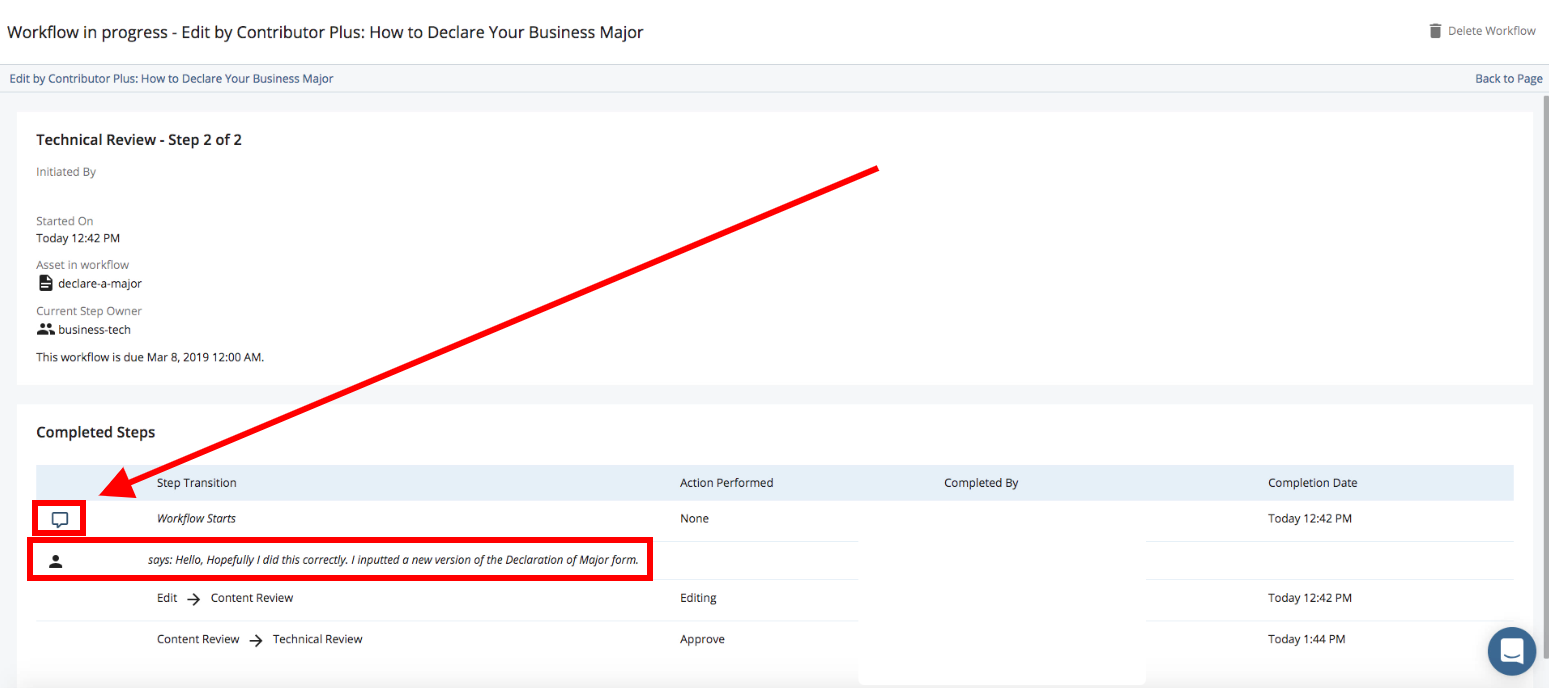 How to Use Cascade's Autogenerated Workflow Emails DocHub The ITS  Team's Document Chill
